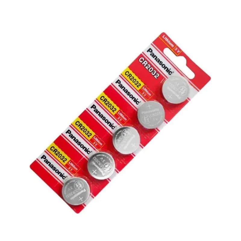 PANASONIC CR2032 PILA DE BOTON 5 UNIDADES